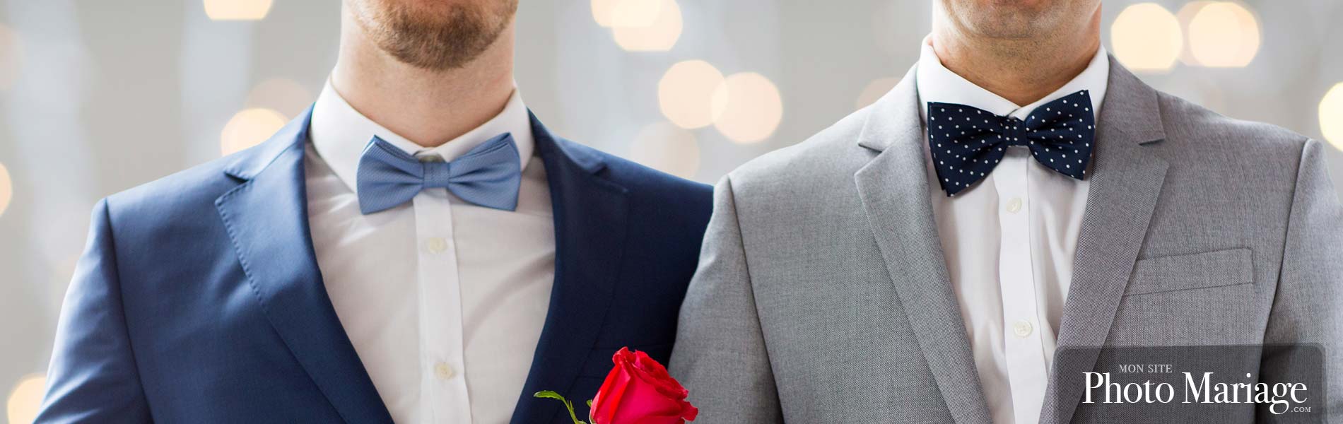 Idéal pour partager vos photos de mariage Gay