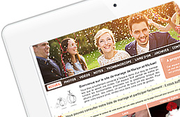 Personnalisez votre site de mariage en quelques minutes