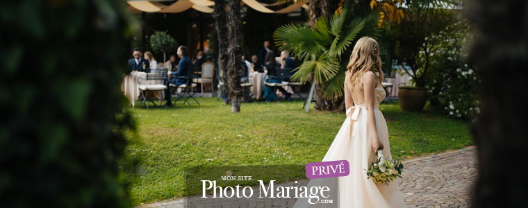 Sécurisé et privé, votre diaporama photo de mariage en direct permettra de partager tous vos souvenirs de jeunes mariés avec vos invités